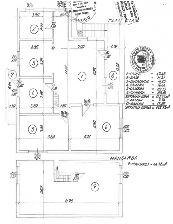 PANTELIMON, APARTAMENT 1E+M 230 MP, CURTE 516 MP!