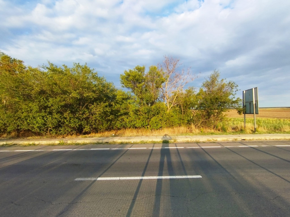 SUPER OCAZIE SE VINDE TEREN UZUNU STRADAL DN5 BUCURESTI-GIURGIU