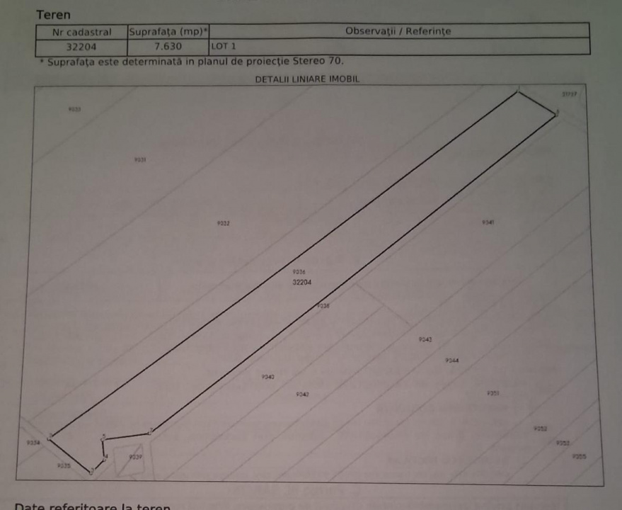 FRUMUSANI-ORASTI, LOT 7.630 MP!