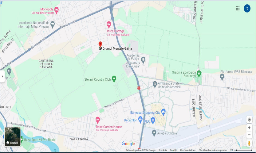 VAND TEREN INTRAVILAN 3070MP IN ZONA VIP BANEASA-STEJARII 