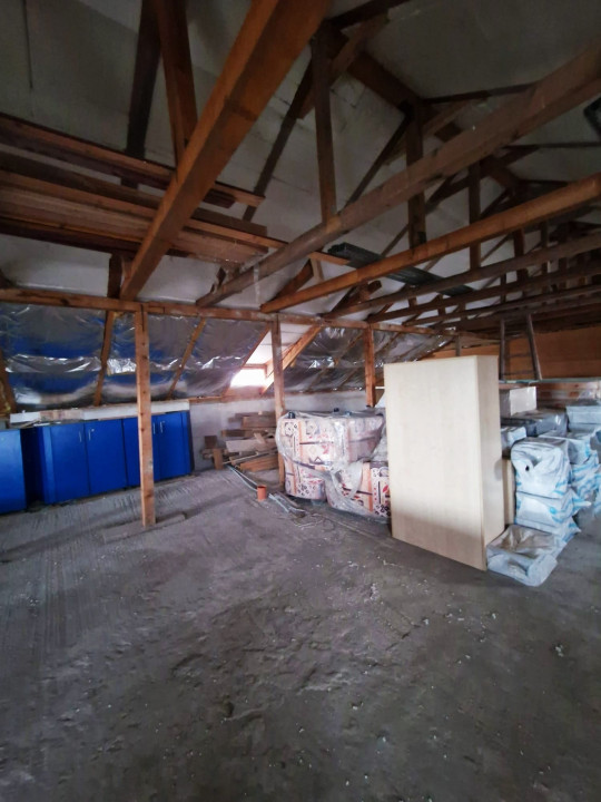 VIND VILA CU SPATIU INDUSTRIAL (retabil la orice activitate)  DASCALU IF 