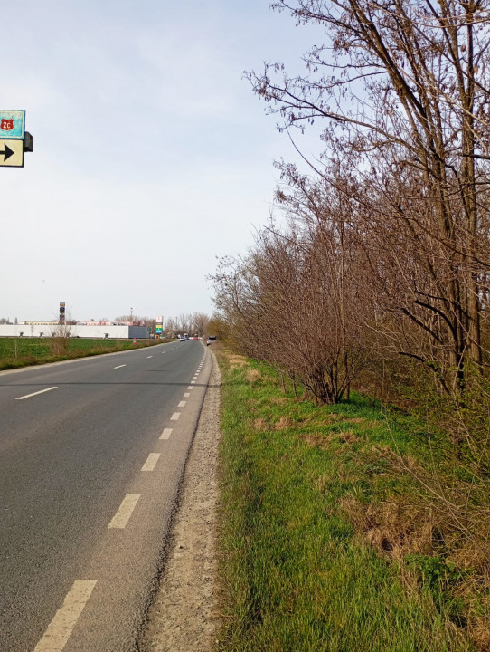 Teren intravilan 5.000 m² cu 40 m deschidere la DN2A – lângă Kaufland Slobozia