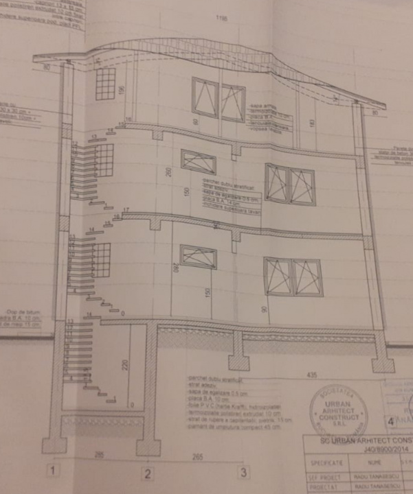 BERCENI-VIDRA, CASA P+E+M 142 MP, LOT 700 MP!