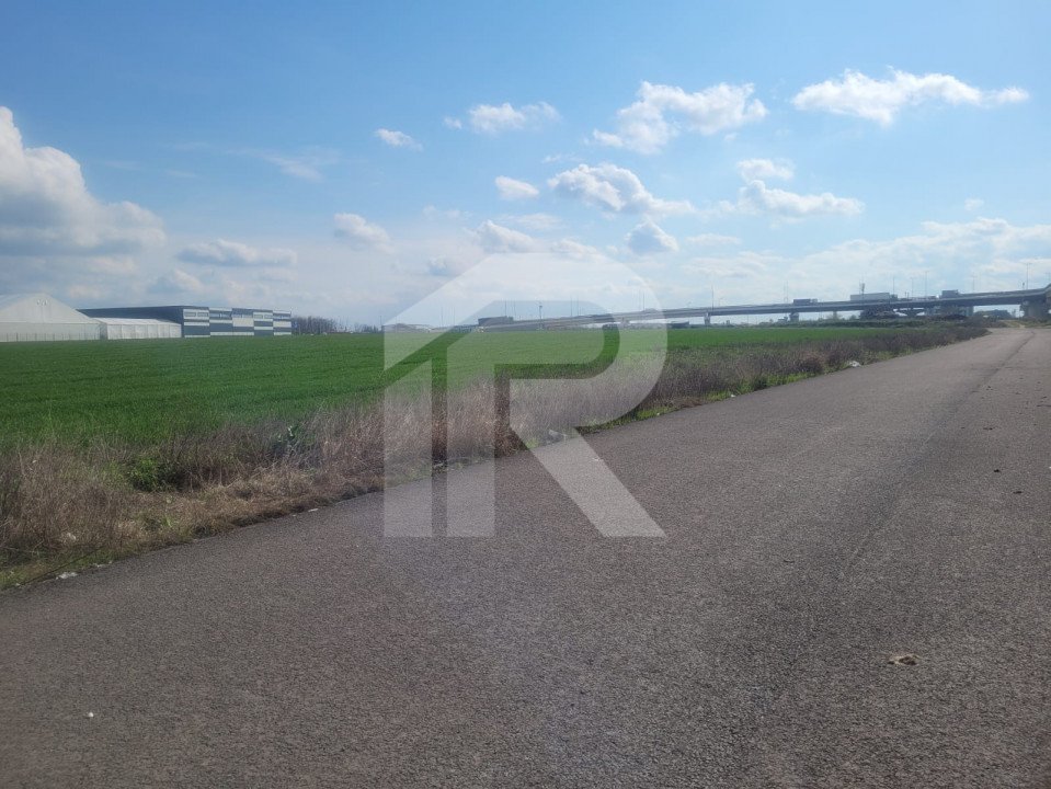 Teren 33.637 mp cu deschidere 88 m la Centura, zonă mixtă – Popești-Leordeni