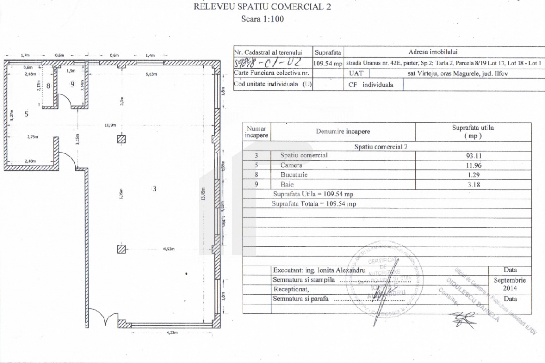 MAGURELE-NEW RESIDENCE, Spațiu comercial+teren+parcare!