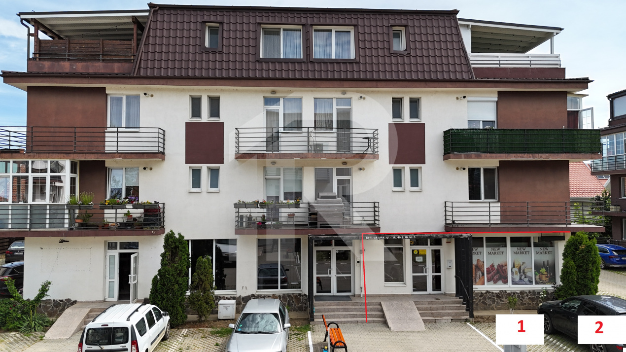MAGURELE-NEW RESIDENCE, Spațiu comercial+teren+parcare!