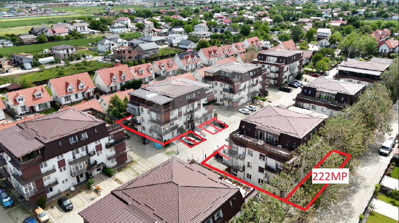 MAGURELE-NEW RESIDENCE, Spațiu comercial+teren+parcare!