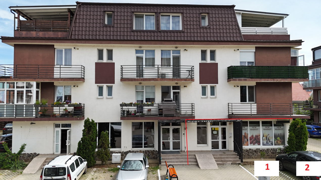 MAGURELE-NEW RESIDENCE, Spațiu comercial+teren+parcare!