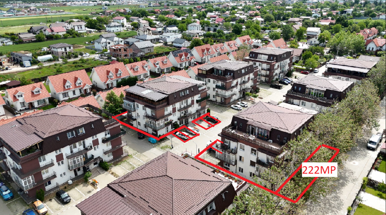 MAGURELE-NEW RESIDENCE, Spațiu comercial+teren+parcare!