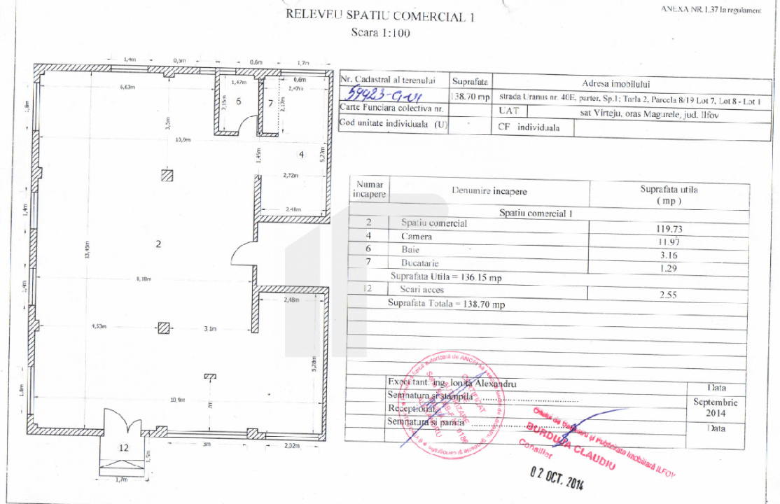 MAGURELE-NEW RESIDENCE, Spațiu comercial+teren+parcare!
