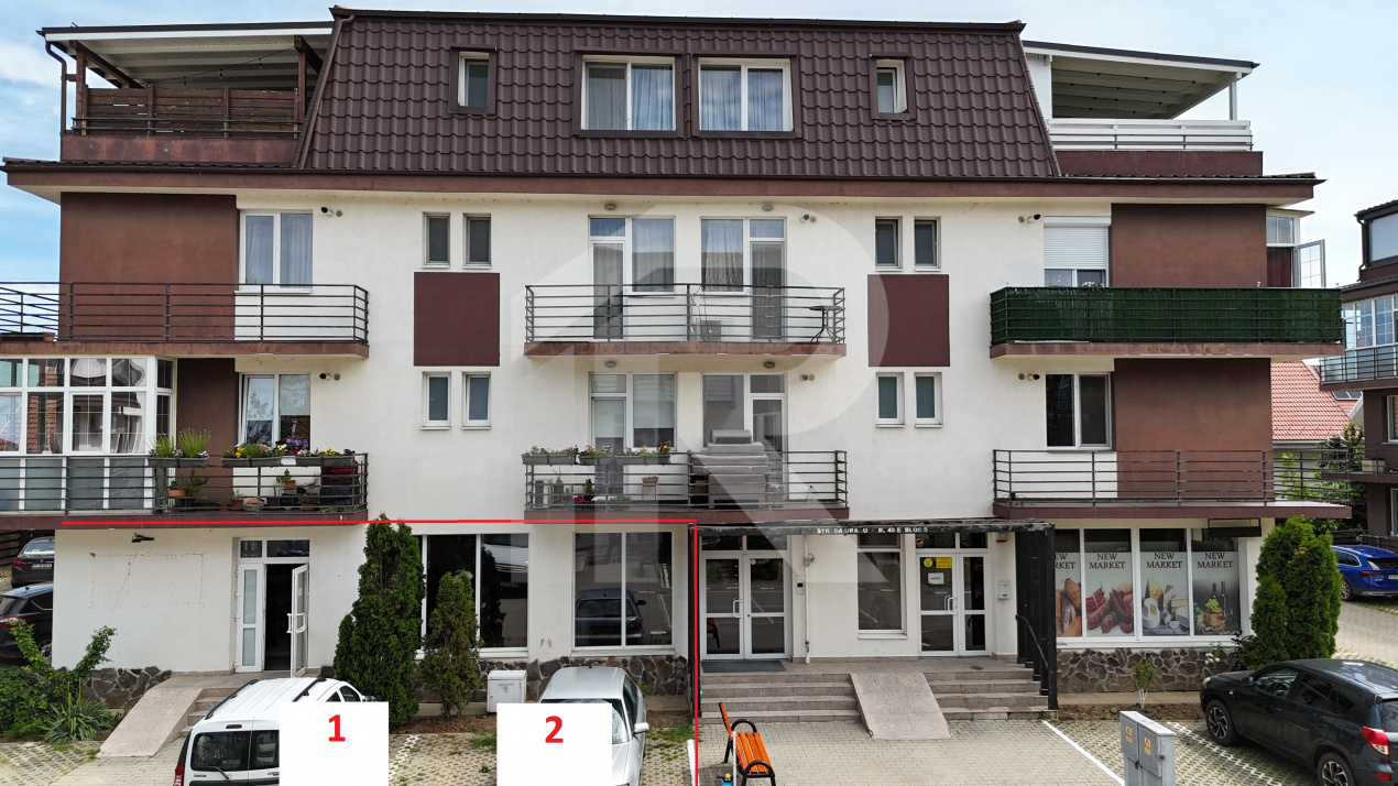MAGURELE-NEW RESIDENCE, Spațiu comercial+teren+parcare!