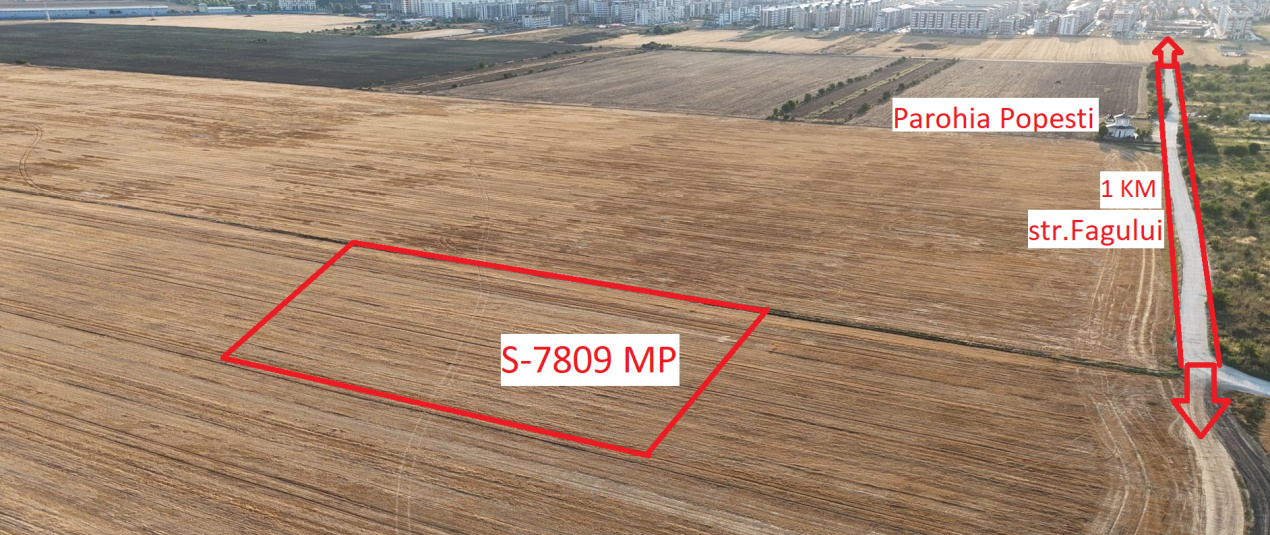 POPESTI-LEORDENI, LOT 7.809 MP!