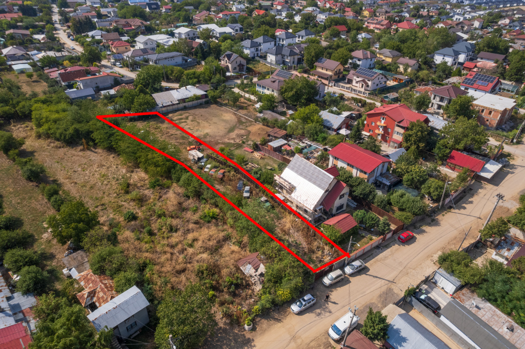 TUNARI - NICOLAE BALCESCU, TEREN CONSTRUCTII 1035 MP, FRONT 11 M! 