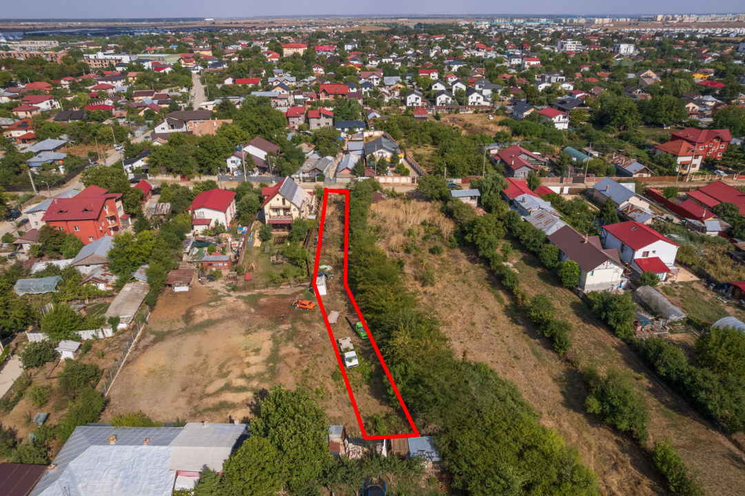 TUNARI - NICOLAE BALCESCU, TEREN CONSTRUCTII 1035 MP, FRONT 11 M! 