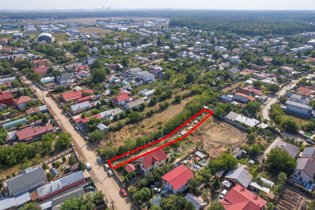 TUNARI - NICOLAE BALCESCU, TEREN CONSTRUCTII 1035 MP, FRONT 11 M! 