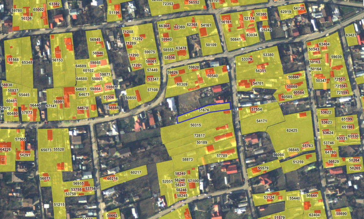 TUNARI - NICOLAE BALCESCU, TEREN CONSTRUCTII 1035 MP, FRONT 11 M! 