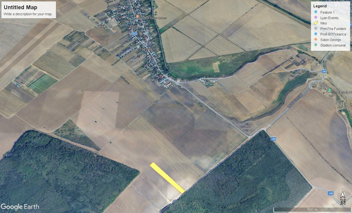 CERNICA-POSTA, LOT 8.956 MP, LA PADURE! 