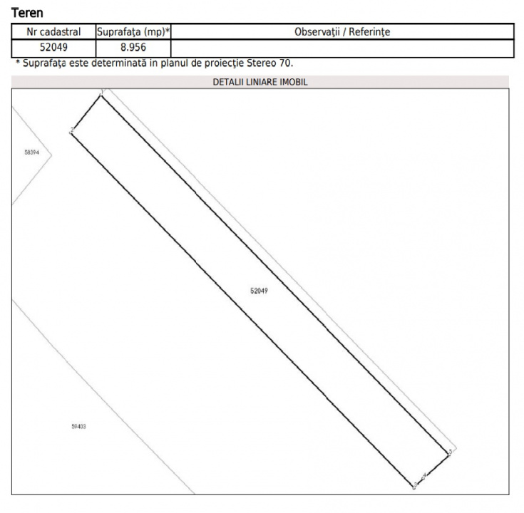 CERNICA-POSTA, LOT 8.956 MP, LA PADURE! 