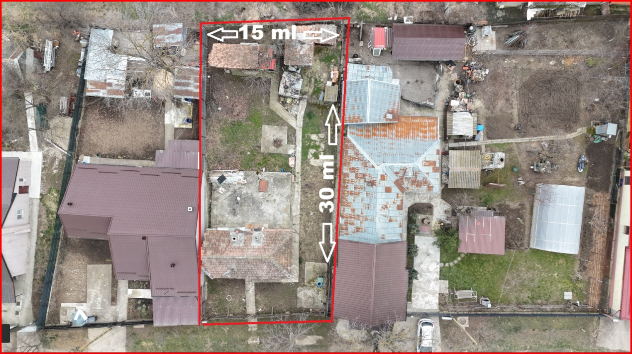 MOARA VLASIEI, LOT 425 MP, CASA DEMOLABILA!