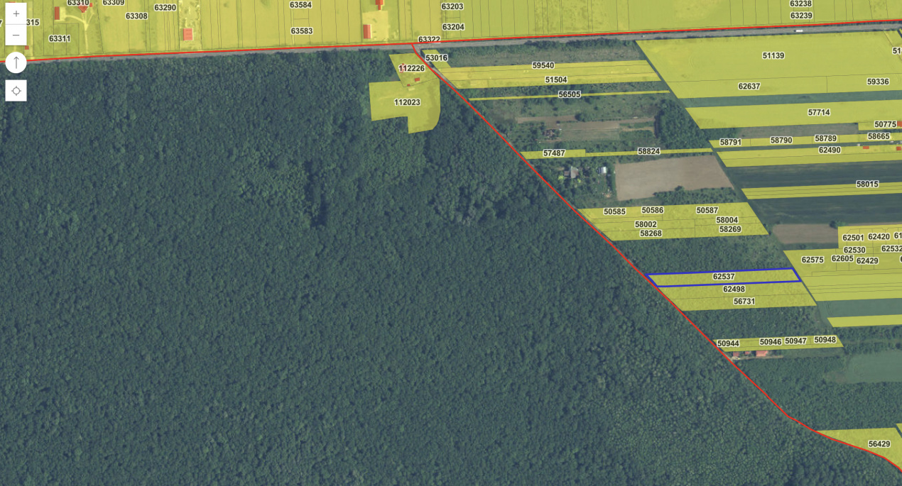 `Teren cu dubla deschidere, langa padure, Snagov - Strada Parcului 