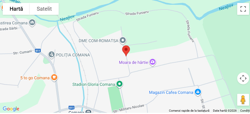 Teren intravilan Comana 2.300 mp în Comana Giurgiu, aproape de București