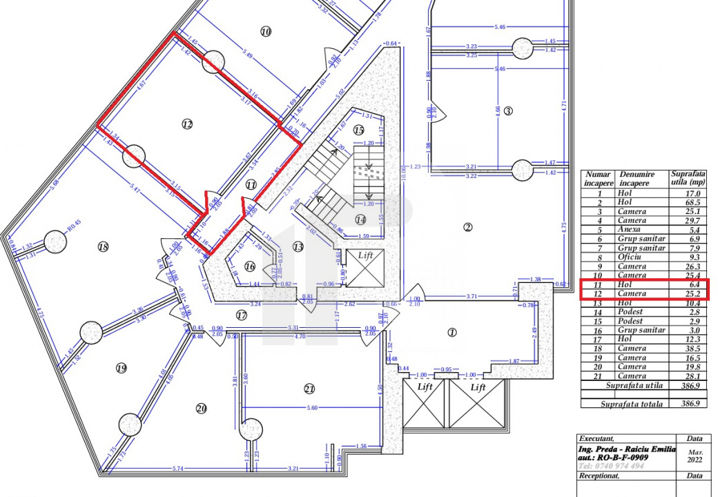 Spatiu de birouri | Vitan Center | Utilitati incluse | 35mp