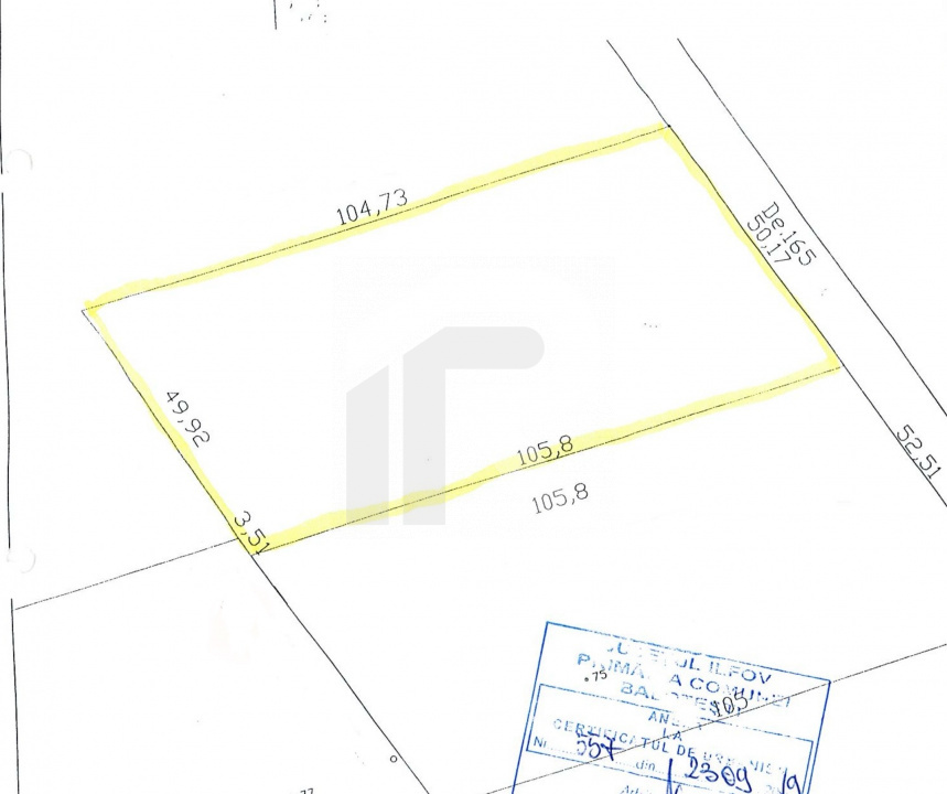BALOTESTI - EDENLAND -  ideal investitie - Teren 5.254 mp, lângă pădure